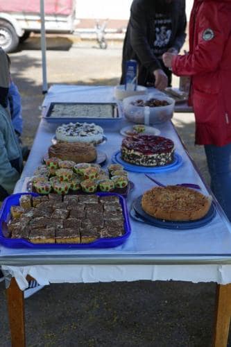 Leckere Kuchenauswahl unserer Pächter