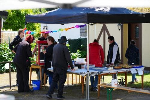 Kaffee und Kuchen / Popcorn 