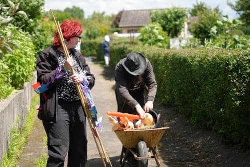 Abbau der Kinderspiele